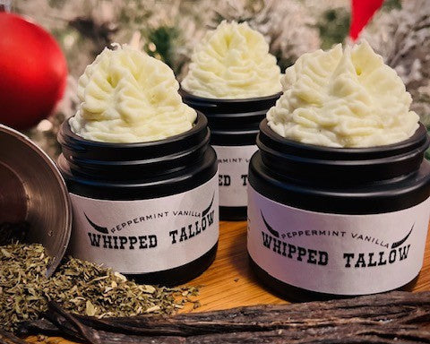 Peppermint Vanilla Whipped Tallow